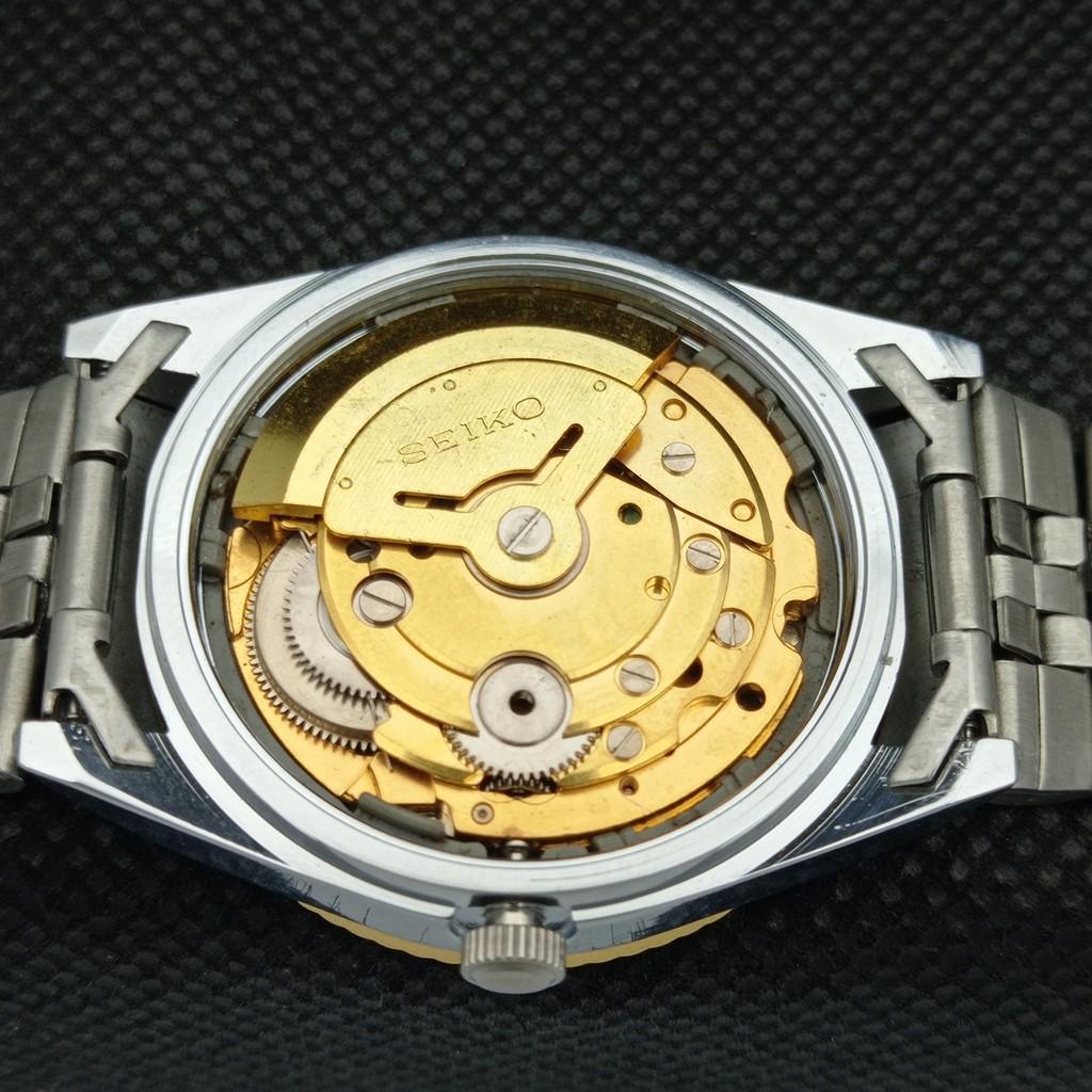 ОТРЕМОНТИРОВАННЫЕ ВИНТАЖНЫЕ ЯПОНСКИЕ МУЖСКИЕ АВТОМАТИЧЕСКИЕ ЧАСЫ SEIKO С ПРОЗРАЧНОЙ ЗАДНЕЙ КРЫШКОЙ a305118-9