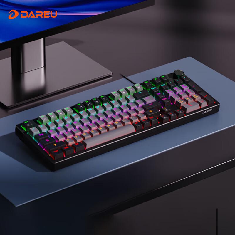 Проводная механическая игровая клавиатура Dareu EK815PRO с 98 клавишами