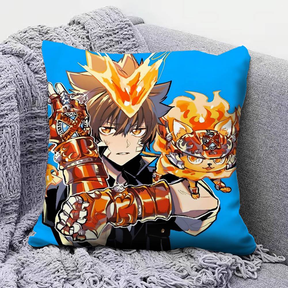 Anime KKatekyo Hitman Reborn Pillow Covers Home Sofa Cushion Covers and Aecorative Custom