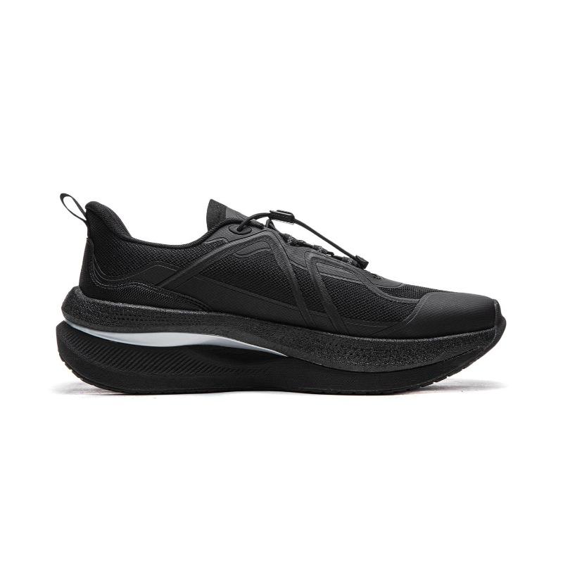 Li-Ning Мягкие Повседневные Мужские Кроссовки Низкие Soft Go Max Черные AGLW085-1