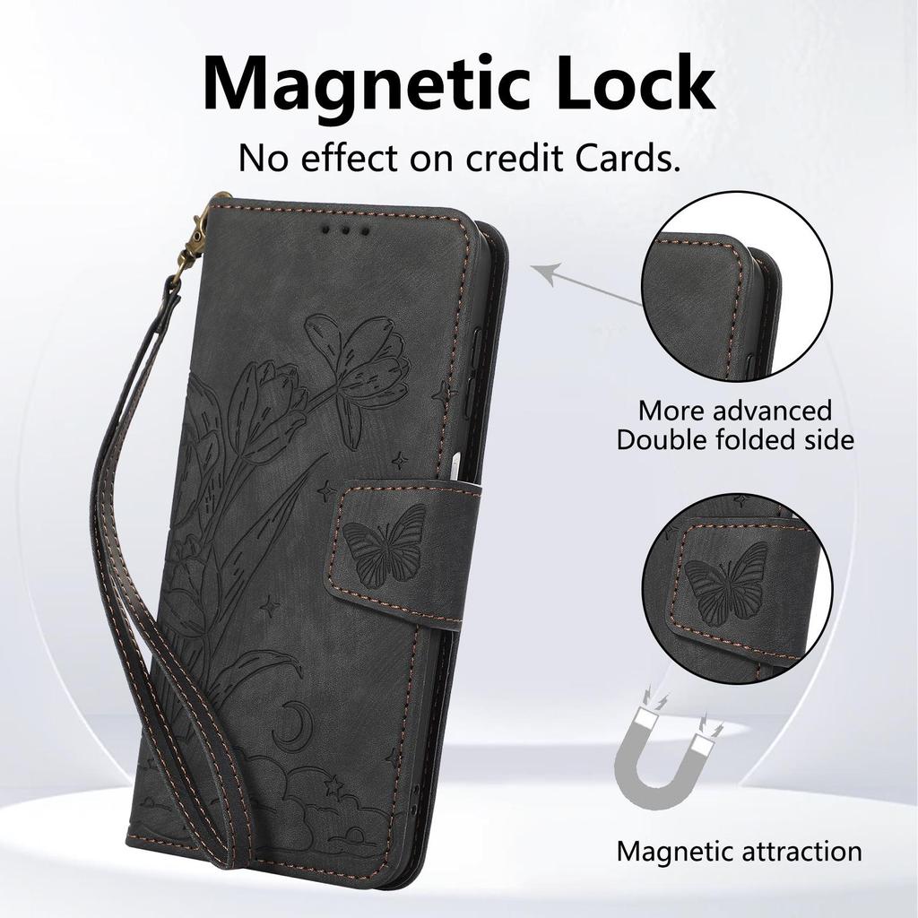 Многофункциональный кожаный чехол Redmi A3 для Note 11/12 Pro: Полный пакет защиты от падений