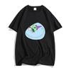 2026 Summer New Style Smile Friend Cartoon Print HighQuality Comfortable Casual Print Mens TShirt