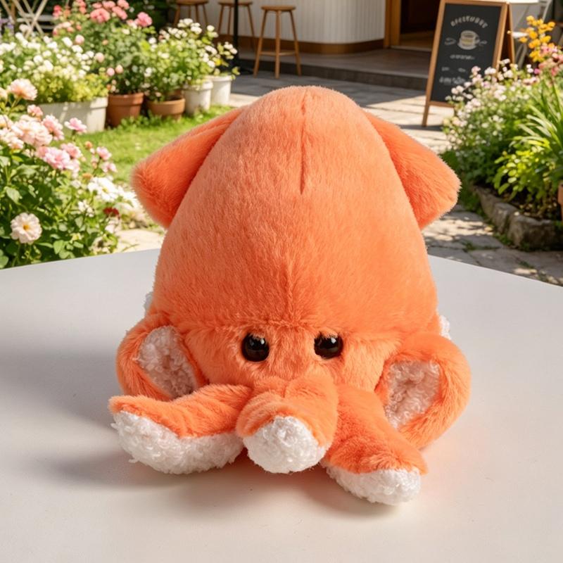 1Pc 10Cm Octopus Plush Pendant Stuffed Colorful Ocean Animal Cartoon Key Chain Decor Plushie For Bag Gift Child Accompanying