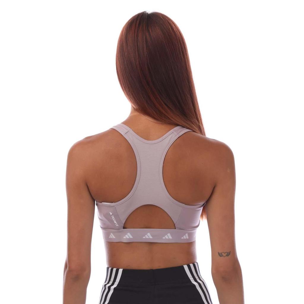 Adidas Womens/Ladies Powerreact Tech-Fit Medium Support Training Sports Bra