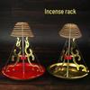 Регулируемый бамбуковый держатель для благовоний для палочек и спиралей