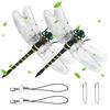 Ruokey Oniyanma Insect Repellent, 2 Dragonflies, 12cm, Realistic Dragonfly Repellent, Pest Repellent, Realistic Dragonfly Repellent, Comes with Strap