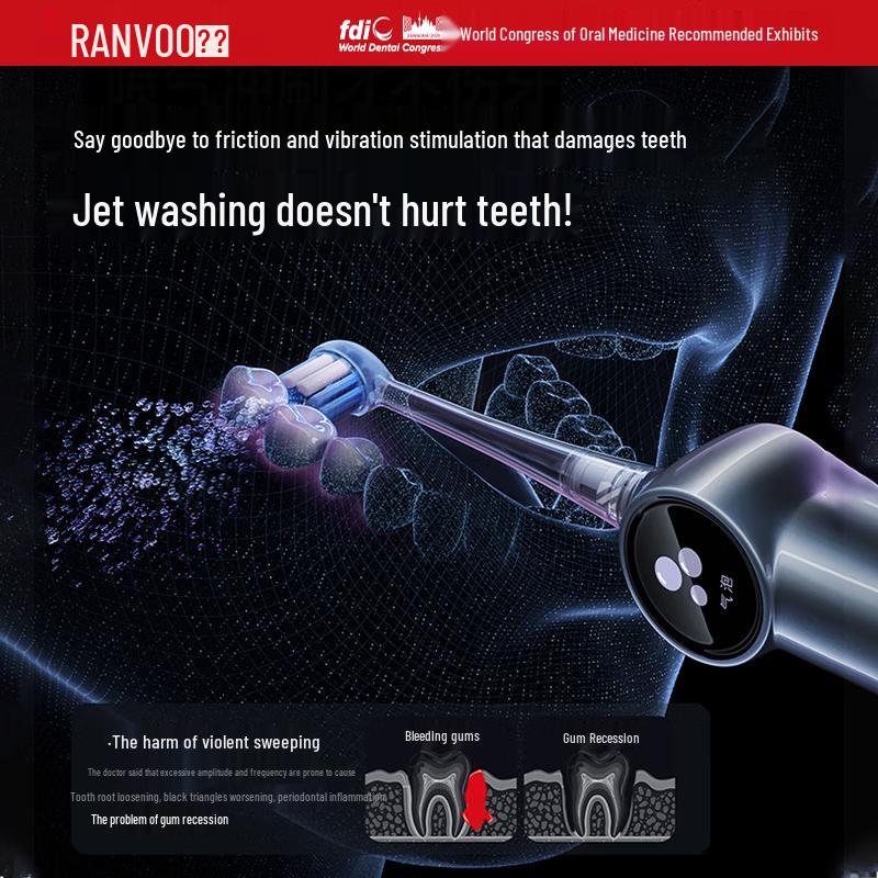 Обновленная электрическая зубная щетка RANVOO PH5
