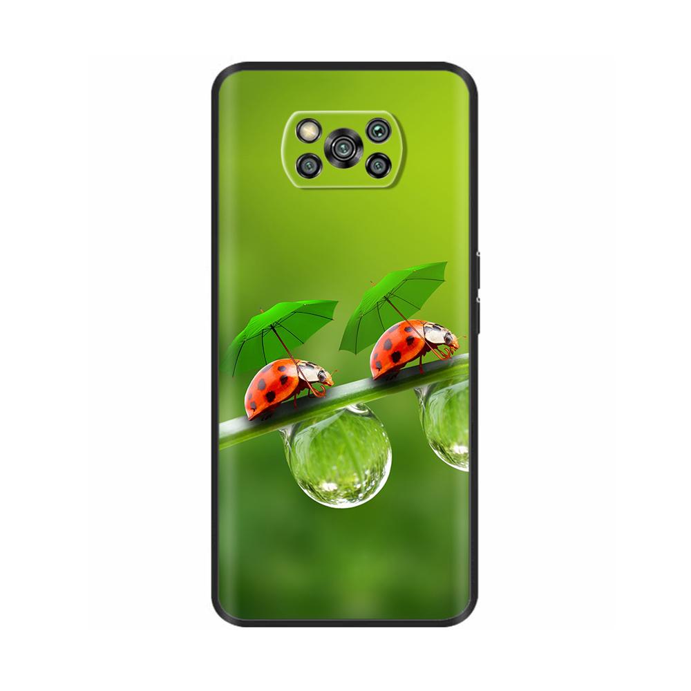 Для Xiaomi Poco X3 Pro Чехол Ударопрочный Мягкий силикон ТПУ Задняя крышка Бампер для Poco X3 NFC Чехлы для телефона Poco X3 X 3 GT Coque
