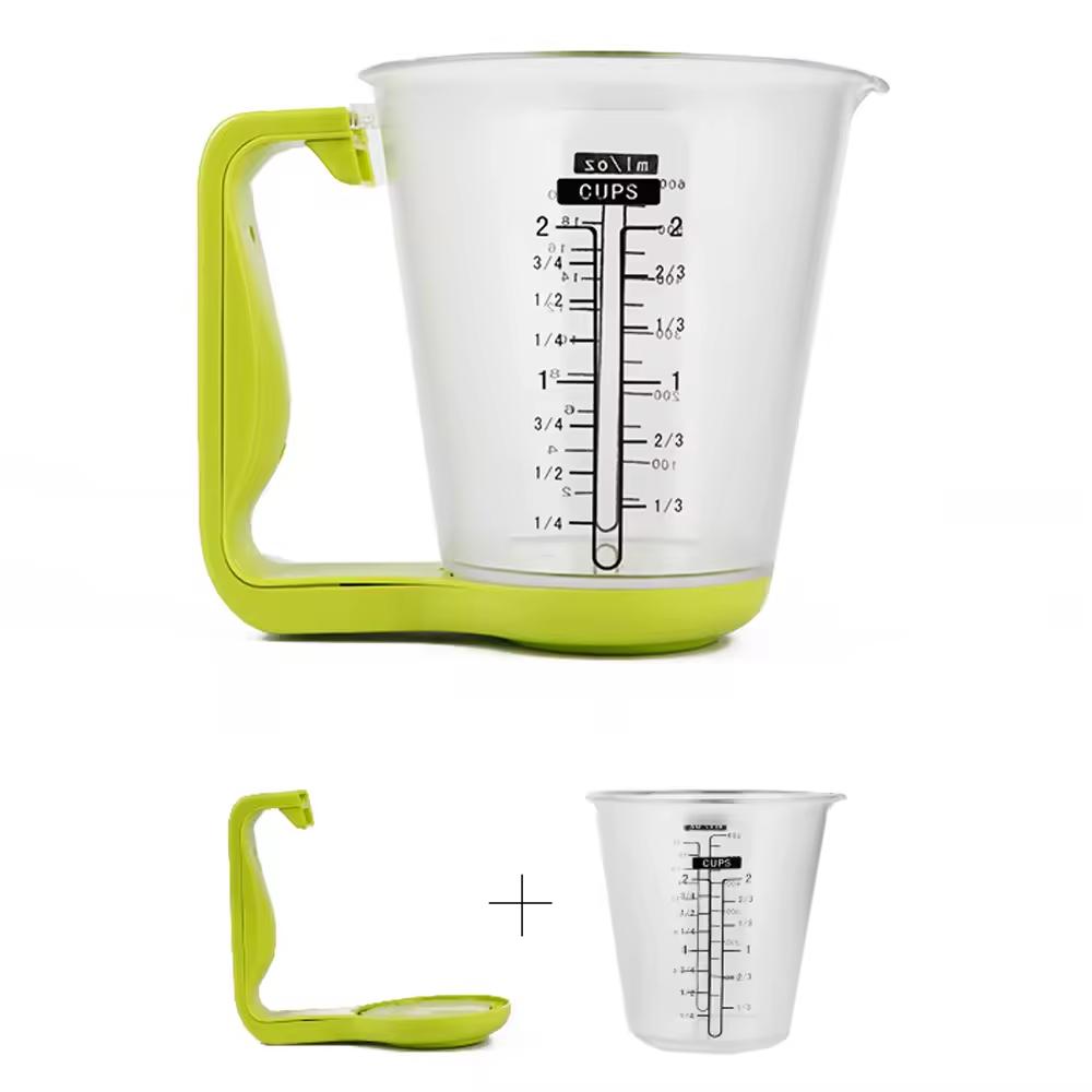 Digital Kitchen Electronic Measuring Cup Scale Household Jug Scales with LCD Display Temp Measurement