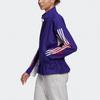 adidas CNY Спортивная куртка с молнией 1/2 в полоску и принтом в полоску Женская верхняя одежда Колледж-фиолетовый GS2401