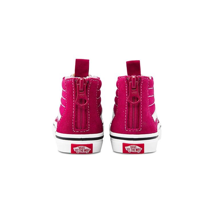 Vans SK8-Hi Zip Toddler Rose Red Men's VN0A4BV12NE
