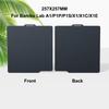 Double Sided Cool Plate Build Plate For Bambu Lab A1 mini A1 P1S P1P X1 3D Printer Parts PEI Coating 184x184/257x257mm Zero Heat