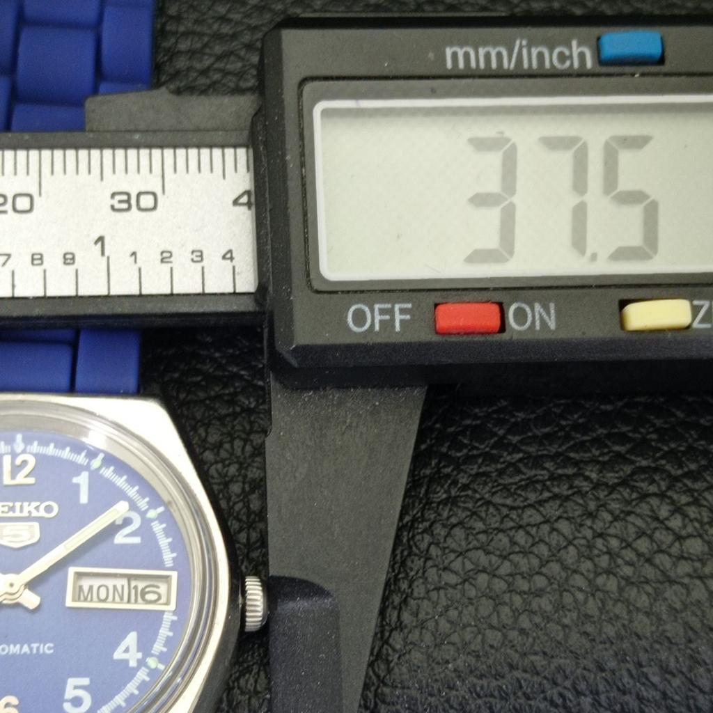 ЯПОНИЯ ВИНТАЖ SEIKO 5 АВТОМАТИЧЕСКИЕ 6309A МУЖСКИЕ ЧАСЫ С ЦИФЕРБЛАТОМ СИНЕГО ЦВЕТА a500815-5