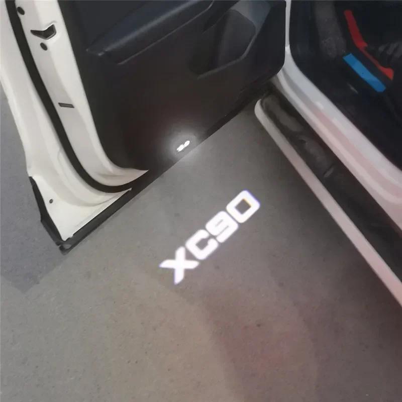 Led Car Door HD Light Laser Projector Welcome Lamps For Volvo XC90 V90 V60 XC60 V40 S80 S60 S90 C40 XC40 V70 XC70