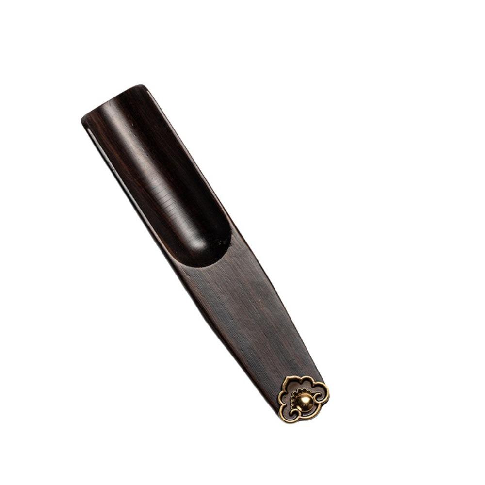 Retro Tea Scoops Natural Wooden Teaspoon Tea Leaves Holder Sugar Powder Spoon  Living Room