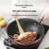 Midea 32cm Non-stick Wok with Standable Lid