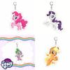 Милый акриловый брелок с двусторонней печатью Маленький пони, клипса-украшение