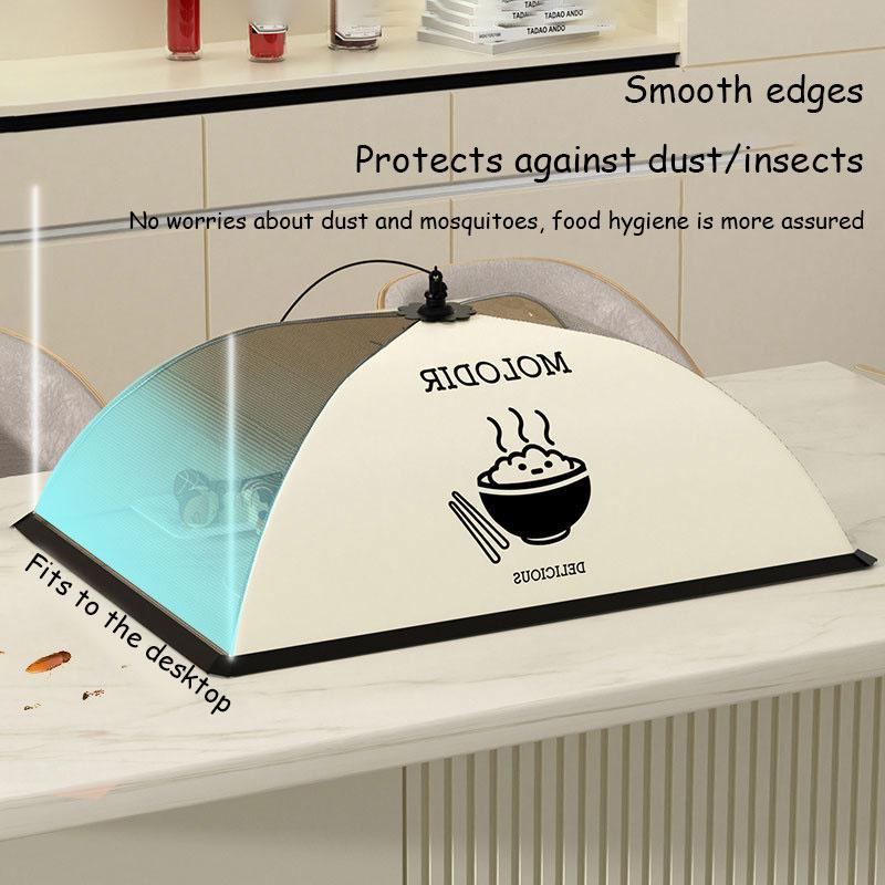 Крышка для еды на обеденный стол, Складная пылезащитная крышка для еды, Бытовой пылезащитный экран для остатков и защиты от мух