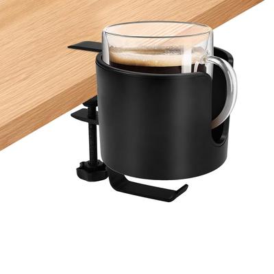 COOLBOTANG Drink Holder Desk Desk Headphone Stand Cup Holder Cup Holder Earphone Stand Table Drink Holder Made of Alloy Headphone Hanger