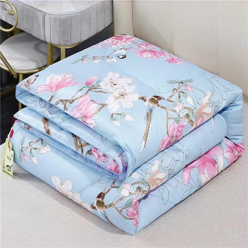 Сезонный набор лоскутных одеял: Шелковые одеяла на лето, весну, осень и зиму