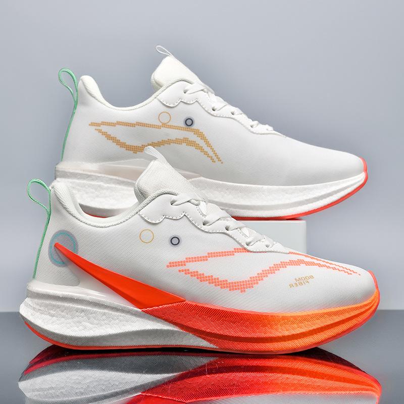 Подростковые кроссовки для бега Кроссовки для бега на длинные дистанции для урока физкультуры в средней школе Амортизирующая карбоновая пластина Red Rabbit 8 для марафона