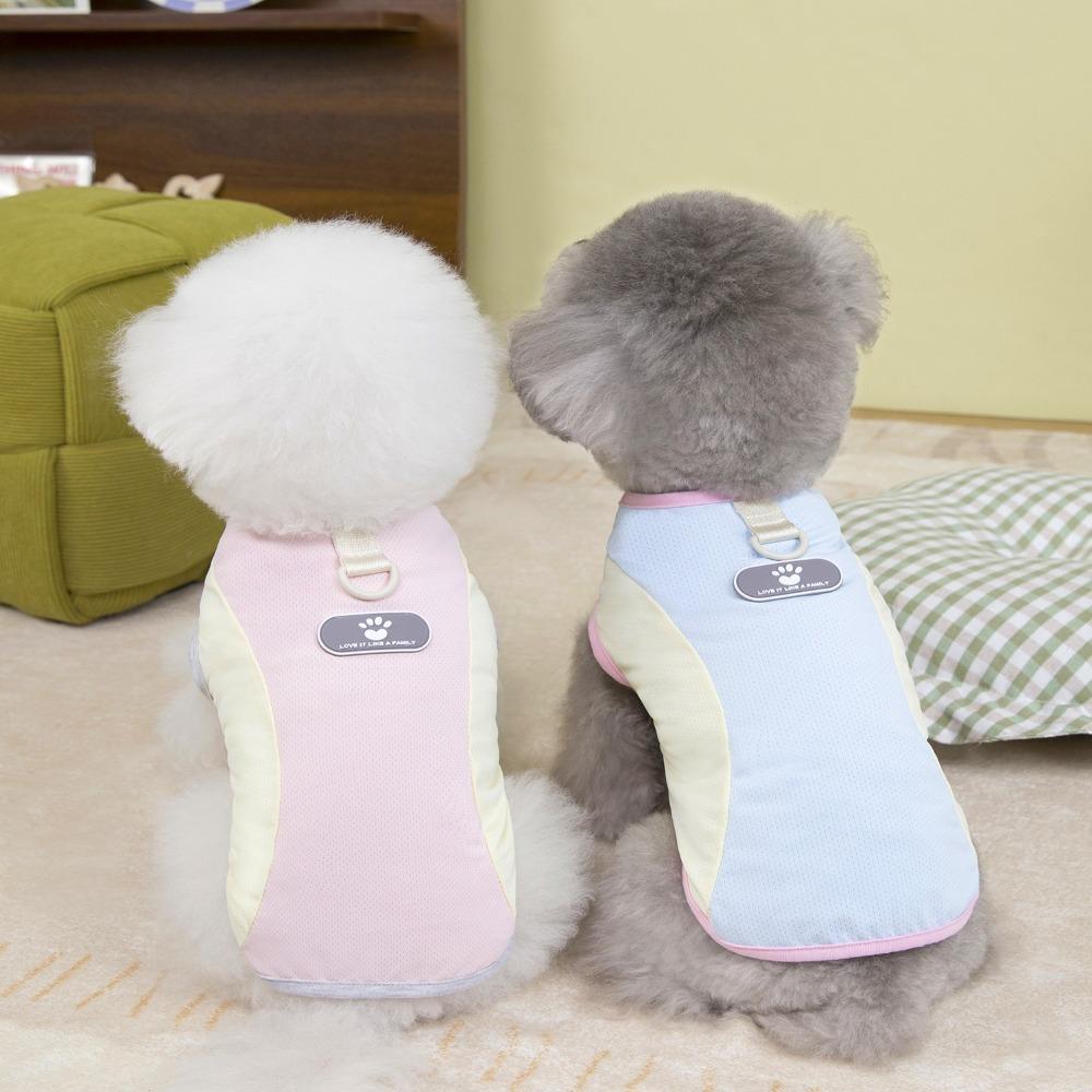 Thin Pet Mesh Vest Cute Pet Pullover Creative Pet Clothes  For Small Dog Cat