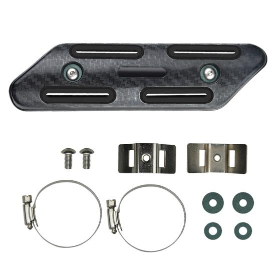 Motorcycle Exhaust Pipe Cover Anti-scalded Heat Insulation Universal Motorbike Exhaust Tube Trim Protector Shield Guard Modification Replacement Parts