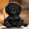 Plush Stufffed Dark Toy Black Elephant Hydra Figure Three Eyed Dolls Rabbit