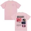 Hot Omar Courtz Primera Musa Tour Album Poster Graphic Print T-Shirt Men Women Streetwear Hip Hop Fashion Casual Cotton Short Sleeve Summer New Tee