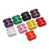 Double Hole Stopper Cord Lock Apparel Shoelace Buckle Sportswear Accessories Bean Toggle Clip