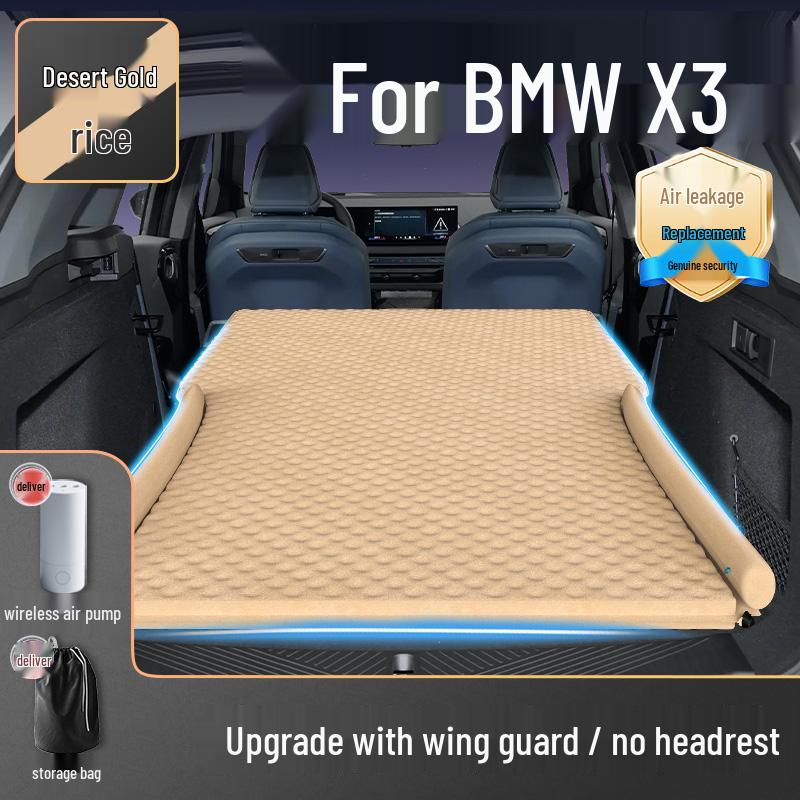 BMW X3 Rear Seat Inflatable Trunk Bed Mat & Air Cushion
