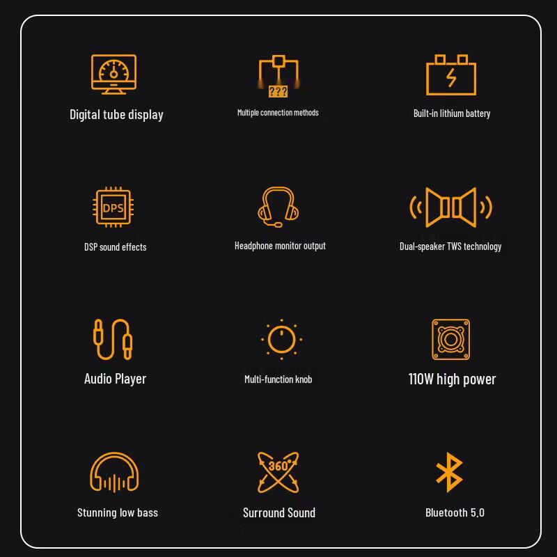 Philips SD100 Portable Outdoor Bluetooth Speaker with Dual Microphones