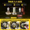 5202 White 6500K Fog LED Light Bulbs for Chevy Silverado 1500 2500 3500 HD 2x