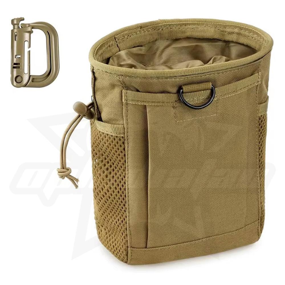 OPHIDIAN Hunting Magazine Recovery Bag Molle Trash Bag, Magazine Ammunition Bag, Belt Waist Bag Adjustable Holster Bag