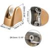 45 Degree Shower Nozzle Bracket Gold Shower Stand Wall Mount Shower Head Holder  Bathroom