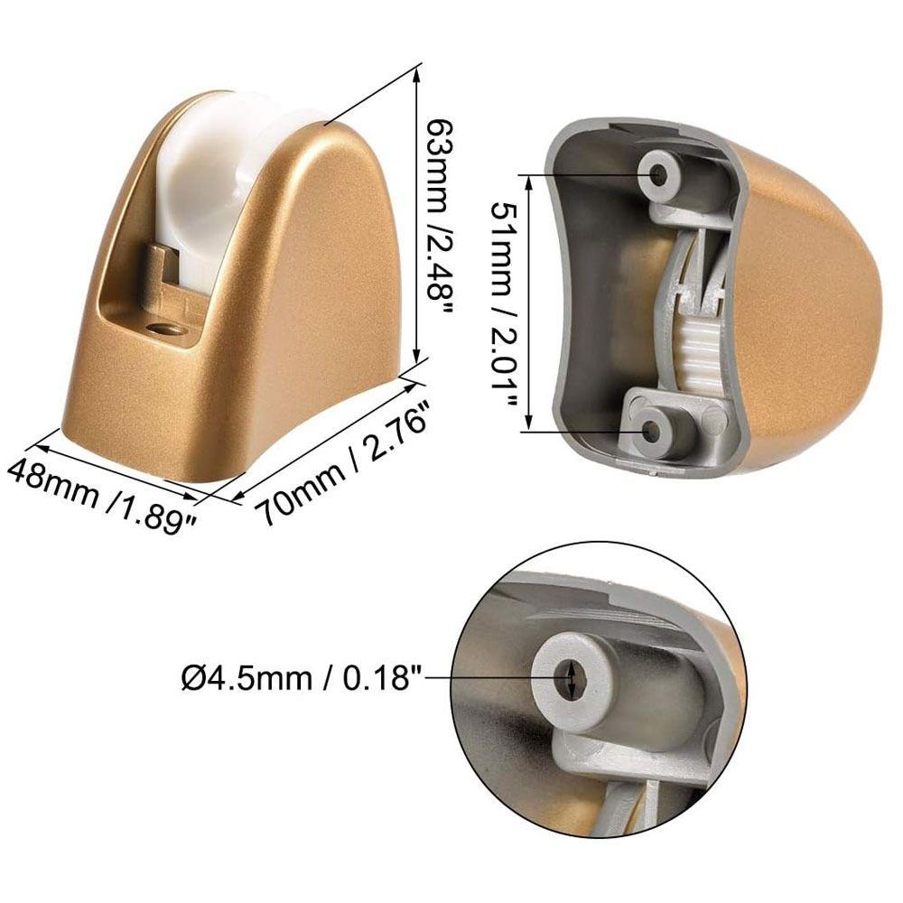45 Degree Shower Nozzle Bracket Gold Shower Stand Wall Mount Shower Head Holder Bathroom