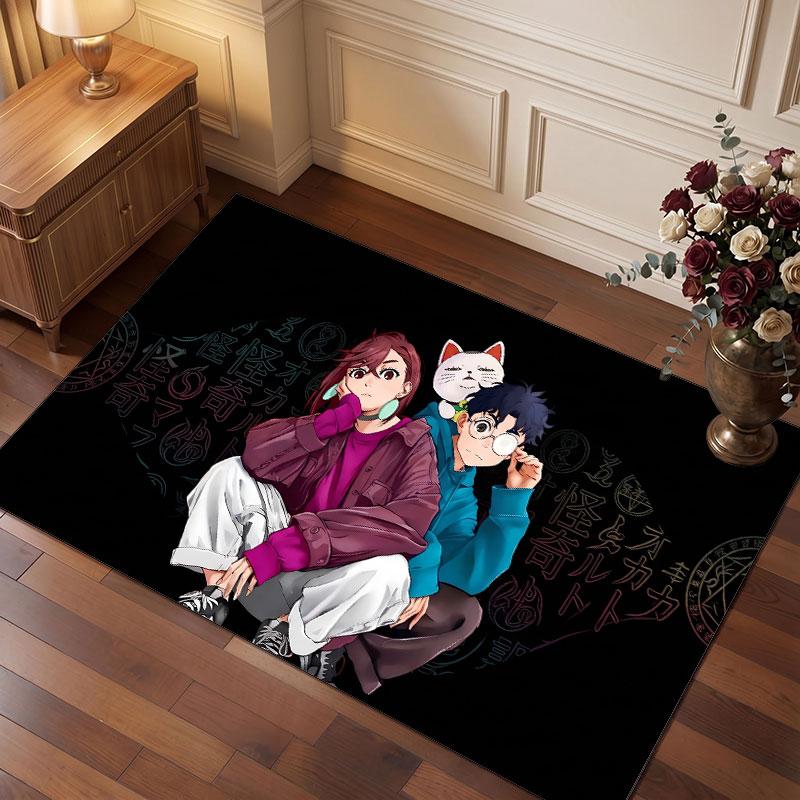 Dandadan Rug Soft Thick Non Slip Floor Carpet for Bedroom Living Room Home Decor