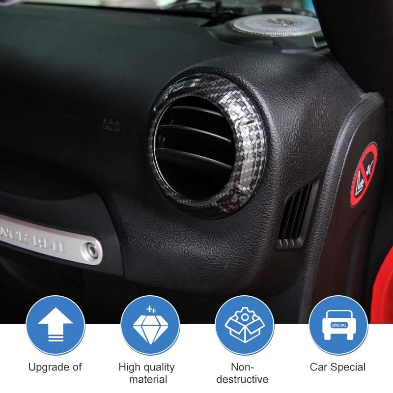 Dashboard Central Control Steering Wheel Air Conditioning Vents Decoration Interior for Jeep Wrangler JK 2011-2017 4-Door Version Car Accessories