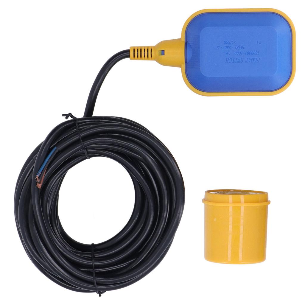 7m Cable Float Valve Water Level Control Switch IP68 Protection for Weak Acid Alkali Oil Pool 250V‑