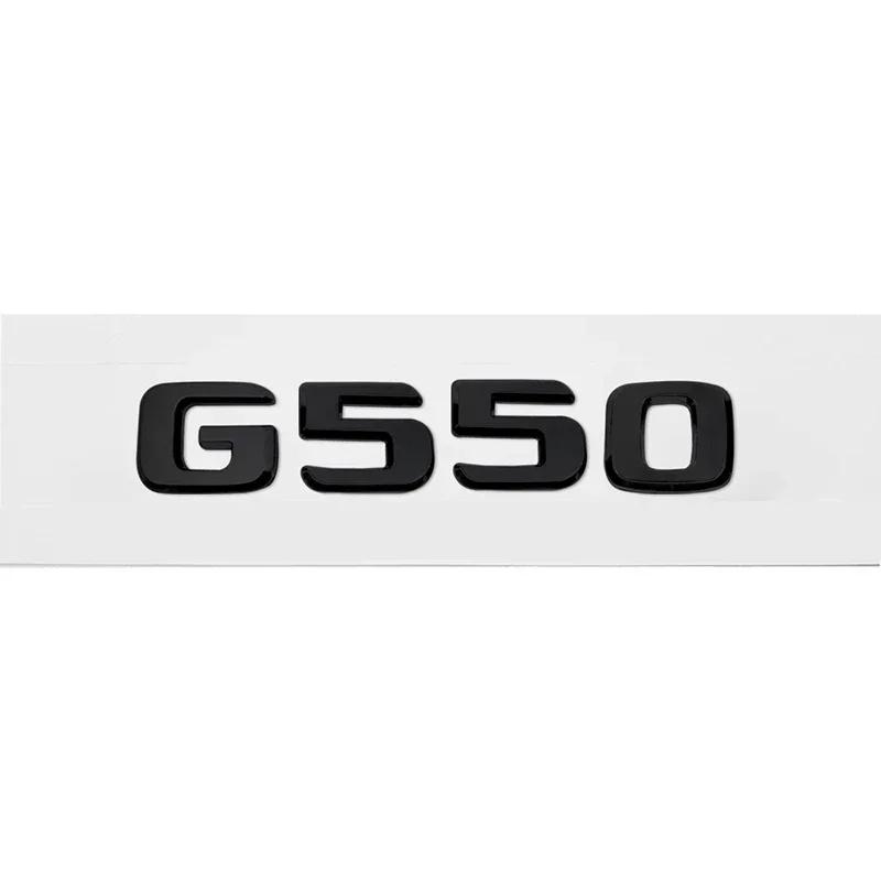 QGP3 3D Letters Car Tail Box Emblem Rear Trunk Sticker Badge for Mercedes Benz G36 G63 G65 G200 G230 G300 G350 G500 G550 G Class