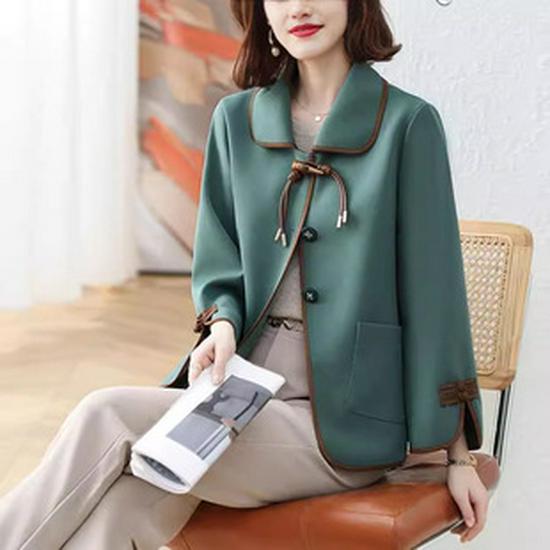 2024 Женский высококлассный приталенный костюм-двойка: блейзер и брюки
