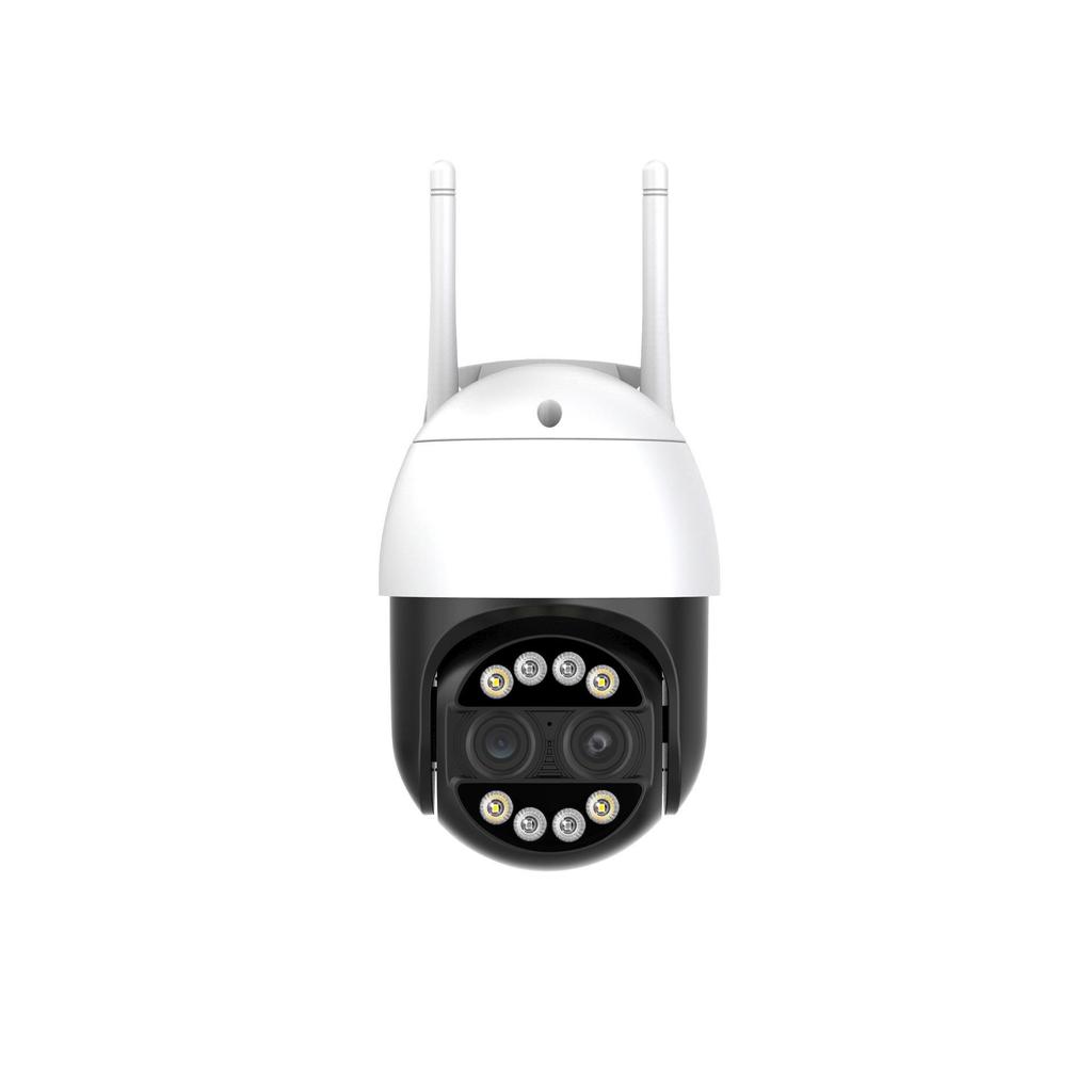 Беспроводная наружная бинокулярная камера видеонаблюдения 4K 8MP с 8-кратным зумом