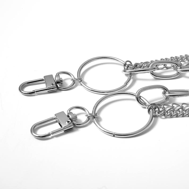 Long Wallet Belt Waist Chain Rock Punk Pant Jean Keychain Keyring Women Jewelry