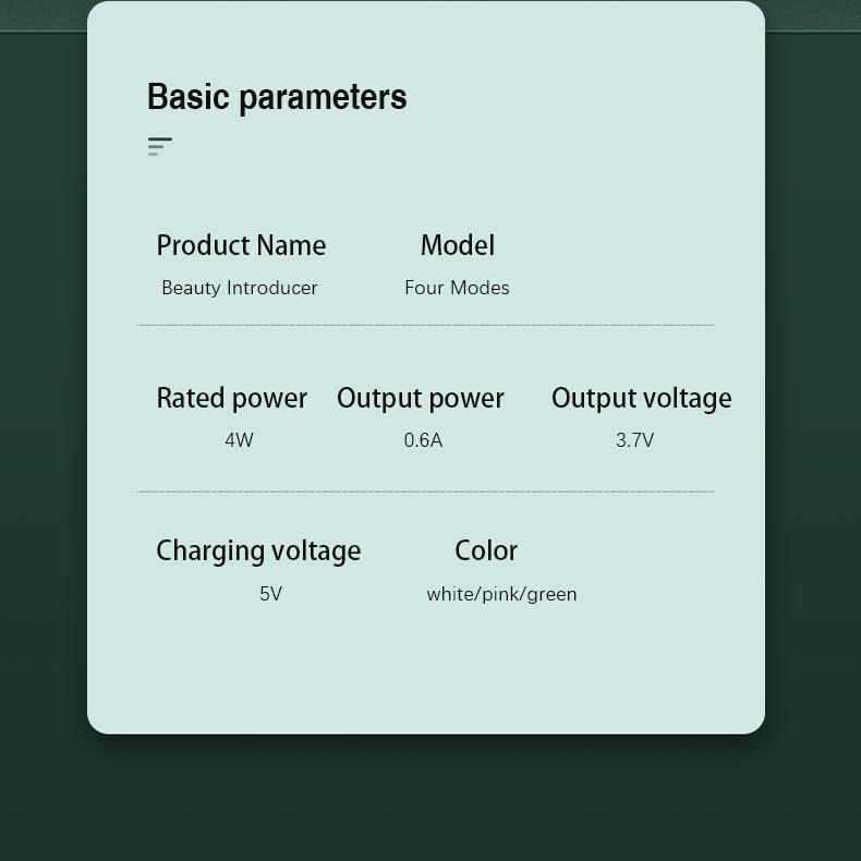 DARSONVAL Косметический инструмент, ультразвуковой импортер, массаж лица, умывание, омоложение лица, очищение лица, экспортный импортер