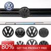 Для VOLKSWAGEN VW Для Volkswagen Golf7 mk7 Golf7 2014 2015 2016 2017 135мм 113мм Автомобильный стайлинг Передняя решетка радиатора Шильдик Задняя крышка багажника