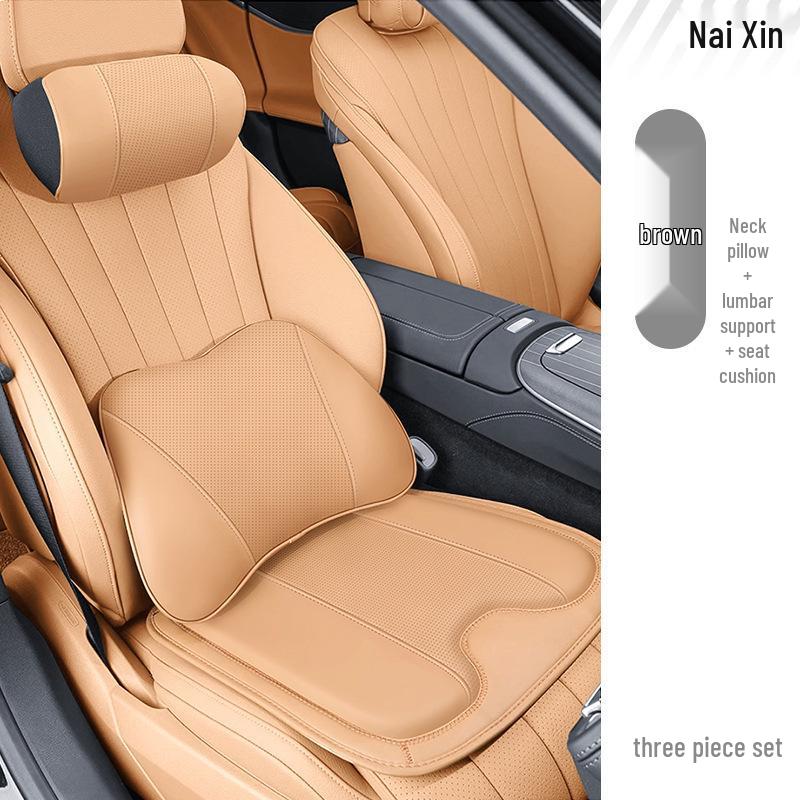 Совместимо с Lynk & Co 09, 08, 07, 06, 05, 03, 01 NEV: Подушка для подголовника и поясничной поддержки автомобиля.