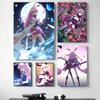 1 шт. Популярная классическая аниме-игра Honkai Impact 3 Yae Sakura постер HD постеры для дома, комнаты, бара, кафе, декора, искусства, настенной живописи, картины