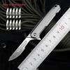 НОВЫЙ Скальпель из титанового сплава EDC Мини-нож Складной нож С 10 шт. №24 Сменное лезвие Гравировка Резьба Многофункциональные Инструменты