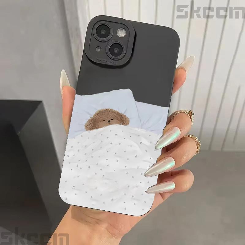 Милый чехол для телефона с парой собака и кошка для Samsung Galaxy A15 A35 A54 A55 S25 S24 S23 S22 S21 Ultra Plus S20 FE Ударопрочный мягкий чехол