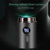 Мини портативная электробритва водонепроницаемая быстрая зарядка цифровой дисплей батареи USB перезаряжаемая острое лезвие